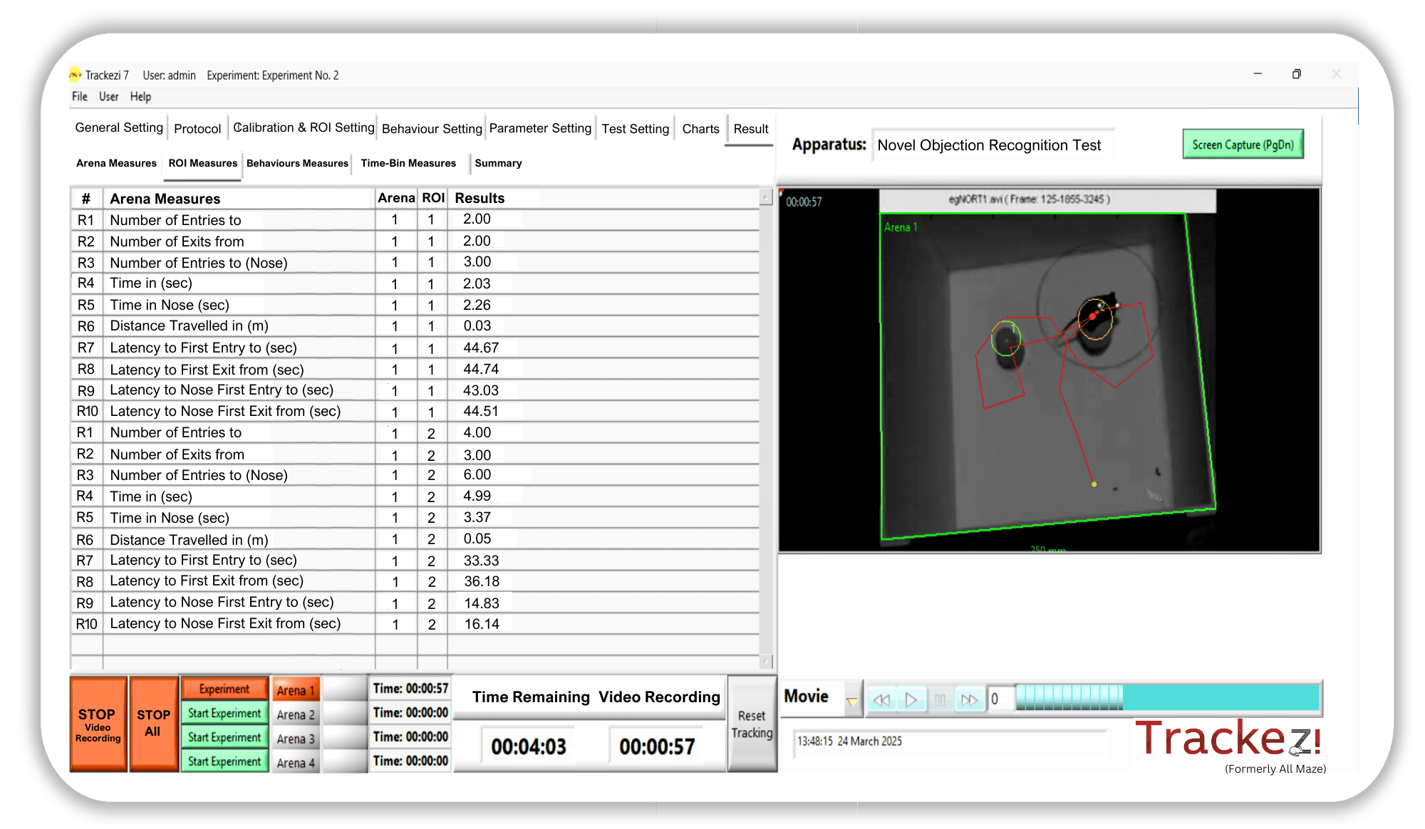 Trackezi Dashboard