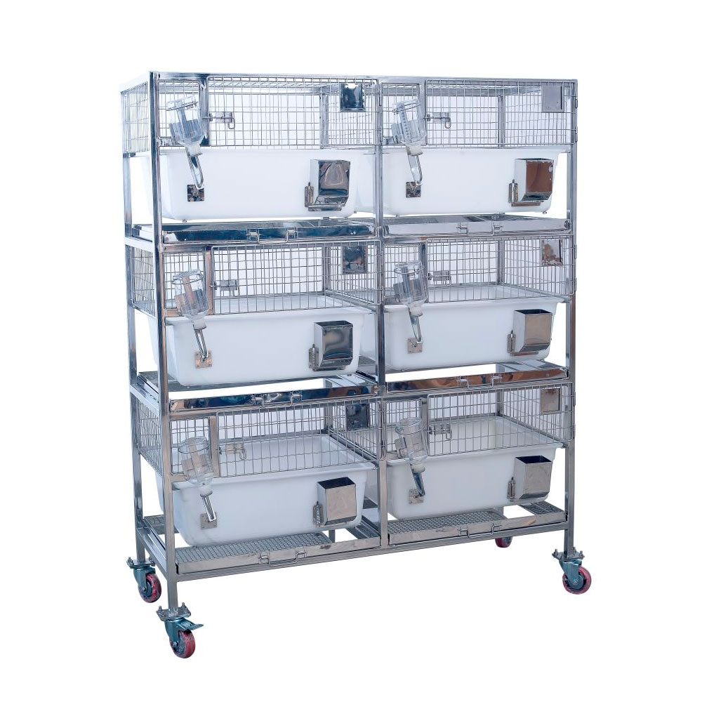 trolley-with-inbuilt-polypropylene-rabbit-cages-1